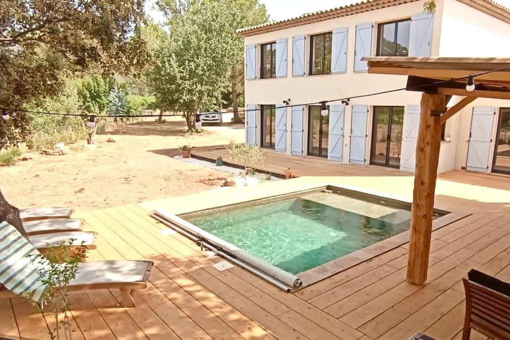 Superbe Villa Cadre Campagne Roquebrune-sur-Argens Exterior foto